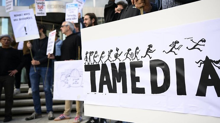 Les parlementaires vaudois se sont inquiétés mardi de la restructuration annoncée par Tamedia Suisse romande et ont voté une résolution en solidarité avec le personnel (photo d'illustration).