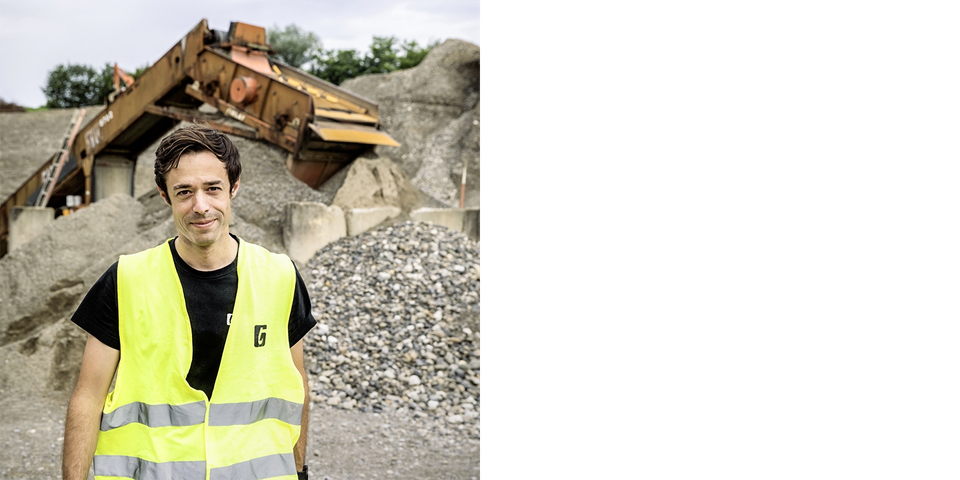 Ryan Luke Johns travaille à l’automatisation des travaux de construction.