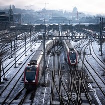 Le programme MehrSpur Zürich-Winterthur vise à aménager une nouvelle double voie ferroviaire entre les deux villes susmentionnées, tout en procédant à l'extension de certaines gares sur le tracé (archives).