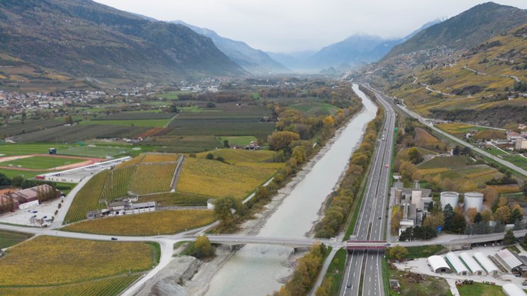 Le secteur autoroutier entre Sion et Sierre doit être assaini.