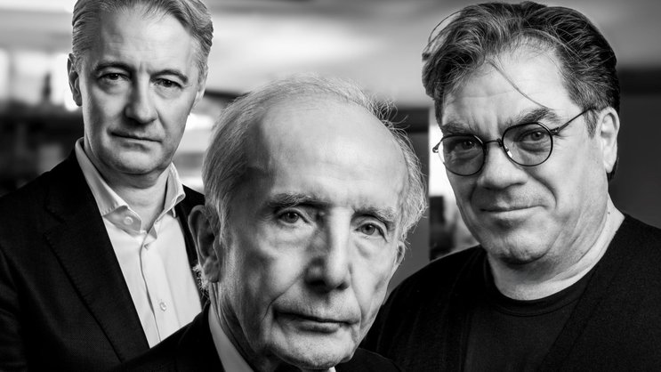 De gauche à droite: Fabrice Zumbrunnen, Michel Reybier et Antoine Hubert.