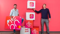 Neon Bank a été cofondée en 2018 par Julius Kirscheneder (à dr.) et Michael Noorlander. Sept ans se sont écoulés depuis le premier financement d’amorçage.