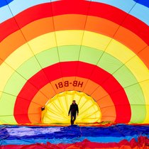 La 46e édition du Festival de ballons à Château-d'Oex a bénéficié de 7 jours de vol sur 9.