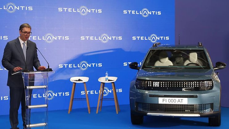 La croissance de l'activité au troisième trimestre a notamment été pénalisée par la baisse des ventes chez Stellantis. (archive)