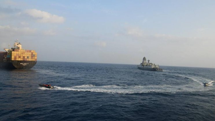 Deux marins sont morts mercredi dans le golfe d'Aden après une attaque des Houthis (Photo d'illustration).