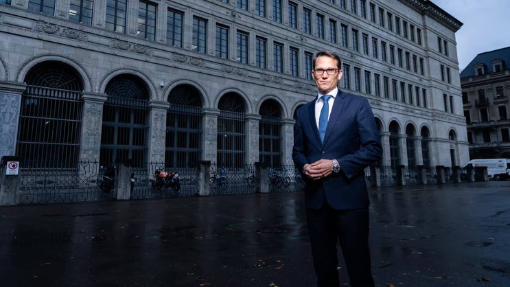 Depuis le 1er octobre, Martin Schlegel préside le bastion monétaire situé au cœur de Zurich.