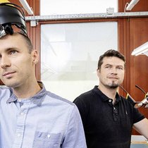 Les lunettes de Tomas Kubes (à g.) et Tomas Sluka seront bientôt commercialisées.