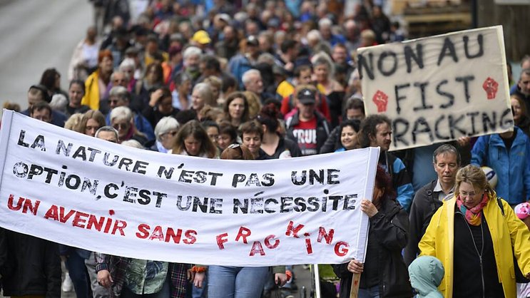 L'association Citoyens Responsables Jura, qui avait lancé l'appel à manifester contre le projet de géothermie profonde, a parlé d'un joli succès relativement à la mobilisation.