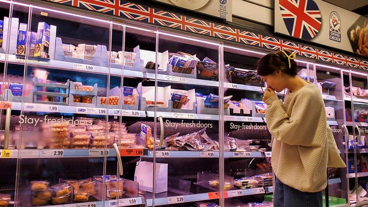 Les économistes tablent en moyenne sur une croissance plate pour le quatrième trimestre au Royaume-Uni, mais décrivent surtout une économie à bout de souffle et au bord de la récession. (archives)