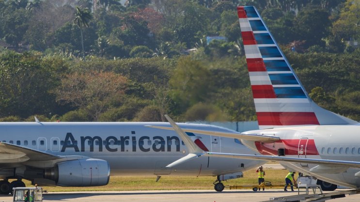 American Airlines indique que, si ce conflit se prolonge, des "actions appropriées seront mises en oeuvre pour s'assurer de générer des revenus pour compenser" ce surcoût (archives).