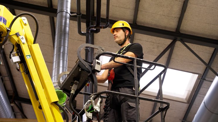 Ancien plâtrier, João a entamé une reconversion dans le domaine de l’infrastructure après une hernie discale.