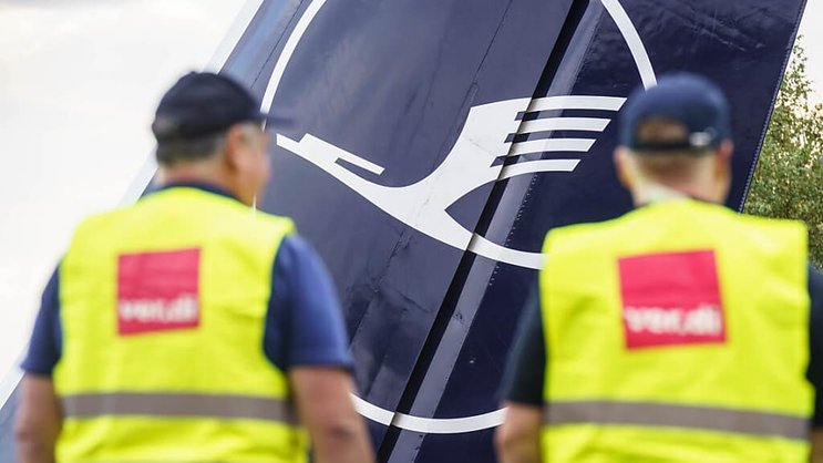 La grève du personnel au sol de Lufthansa a débuté mardi à quatre heures du matin et doit durer jusqu'à mercredi matin 7h10, selon le syndicat Verdi (archives).