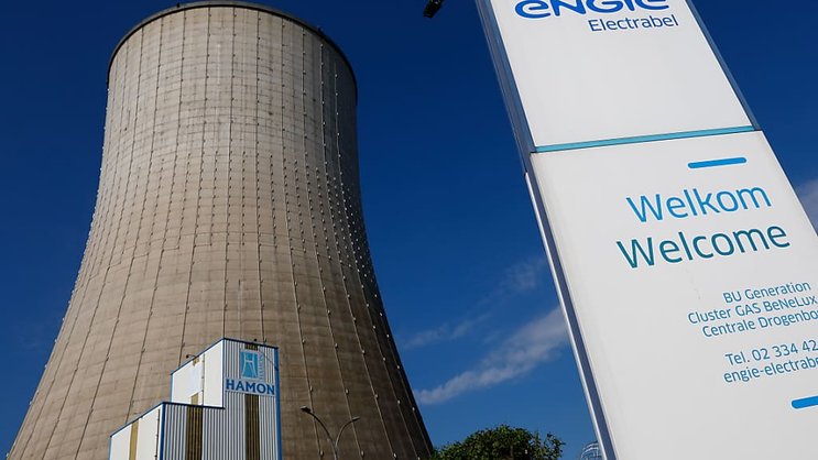 Le groupe historiquement tourné vers le gaz confirme en outre son "accélération" dans les énergies renouvelables. (EPA/STEPHANIE LECOCQ)