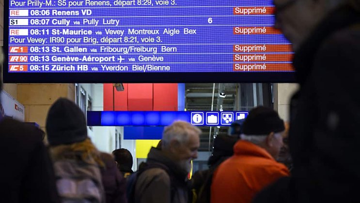La Communauté d'intérêts pour les transports publics demande des corrections à l'offre révisée pour le trafic ferroviaire à longue distance pour 2035 (photo symbolique).