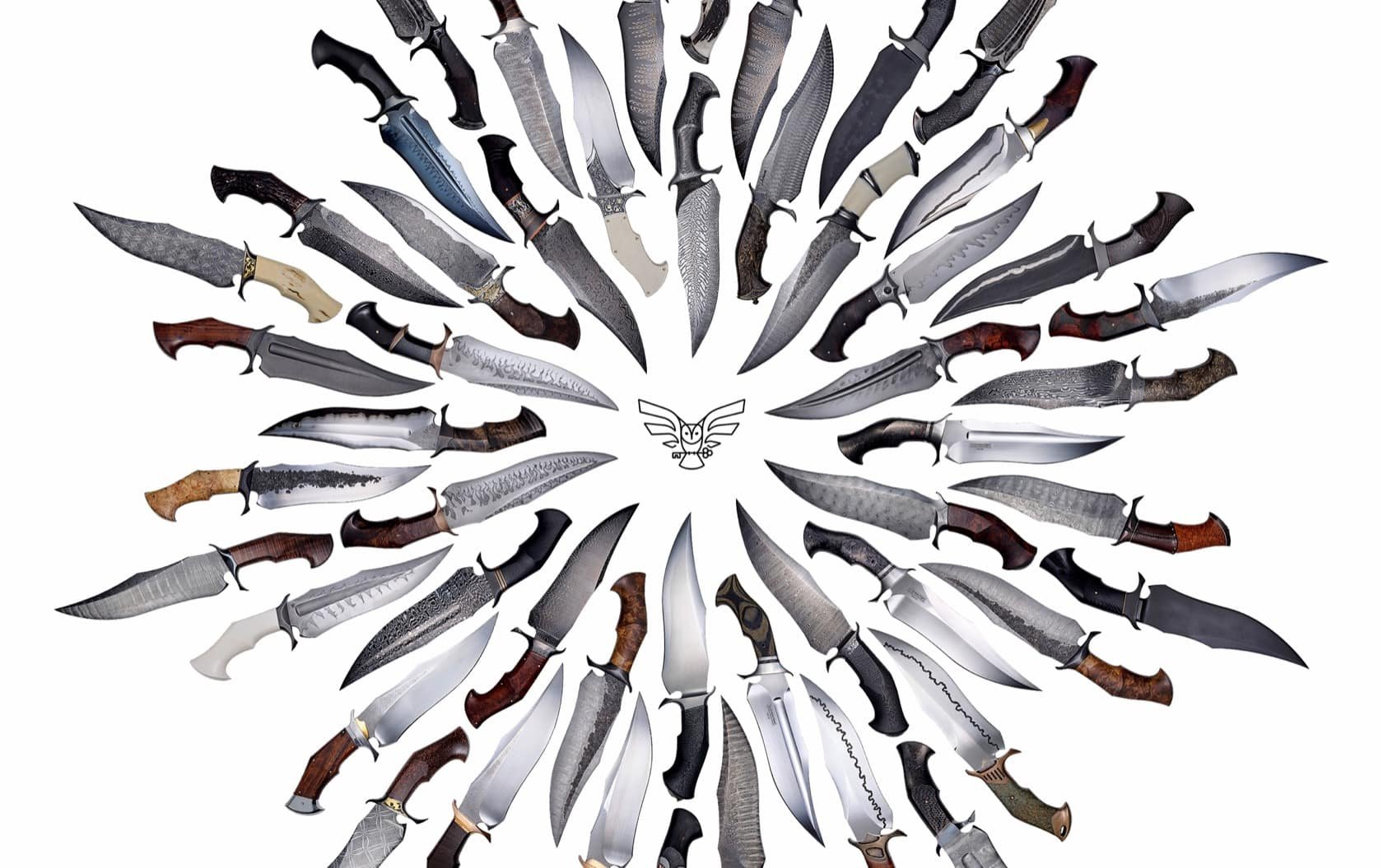 Sous la direction du coutelier français Tashi Bharucha, 26 artisans ont créé 50 inter- prétations du couteau Bowie, achetés pour près de 1 million de francs par un amateur.