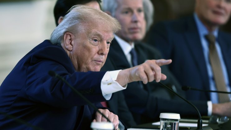 Le président américain Donald Trump a reçu Chevron et d'autres groupes pétroliers américains en janvier pour les rallier à sa stratégie de mise sous tutelle du Venezuela. (archives)