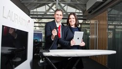 Julie et Michaël Monney, les enfants du cofondateur de Laurastar, ont choisi d'innover face à la concurrence.