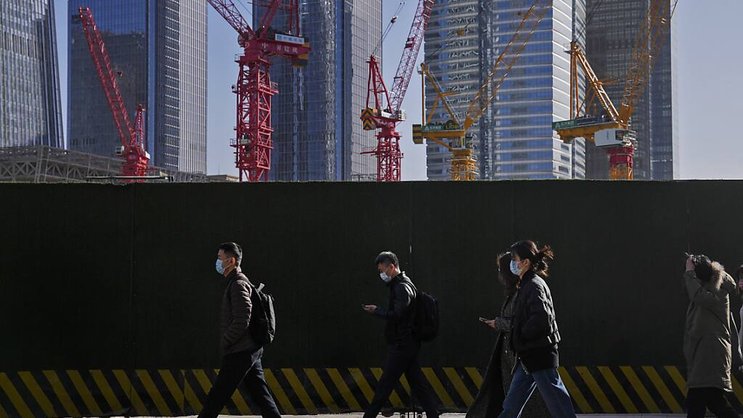 Les inquiétudes relatives aux capacités de remboursement des géants immobiliers ébranle durablement le secteur dans l'Empire du Milieu. (archive)