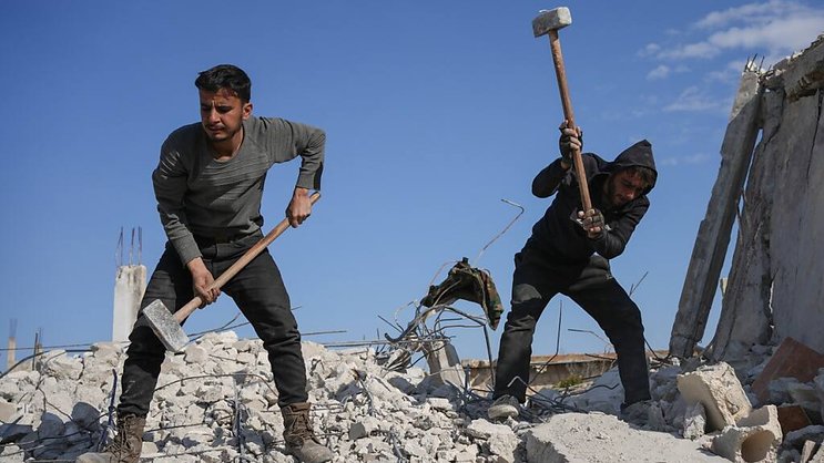 L'UE lève des sanctions concernant les secteurs bancaire, de l'énergie et des transports en Syrie, pays en reconstruction. (image symbolique)