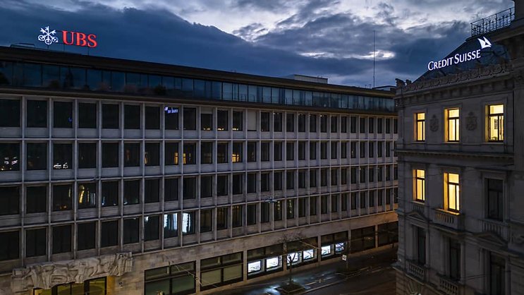 UBS va débourser trois milliards de dollars pour racheter son concurrent Credit Suisse (archives).