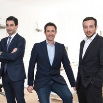 Les fondateurs de Taurus (de gauche à droite): Lamine Brahimi, Oren-Olivier Puder, Sebastien Dessimoz, et Jean-Philippe Aumasson.