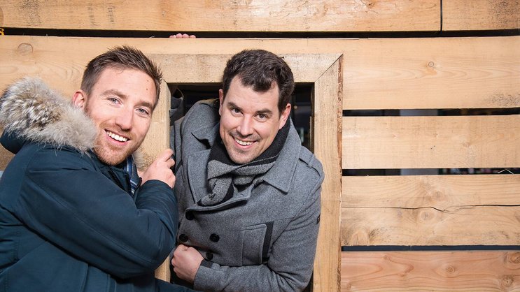 De g. à dr.: Daniel Meppiel et Ion Padilla ont levé 1,1 million de francs pour leur start-up.