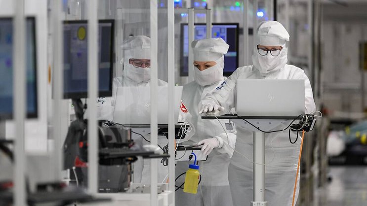 Ici, une usine d'Infineon pour la fabrication de semi-conducteurs à Dresde (archives).