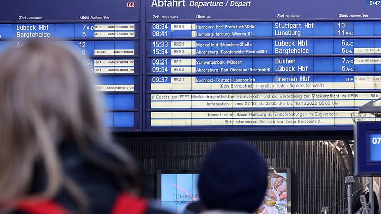 Le trafic ferroviaire au nord de l'Allemagne a été affecté samedi par un sabotage.