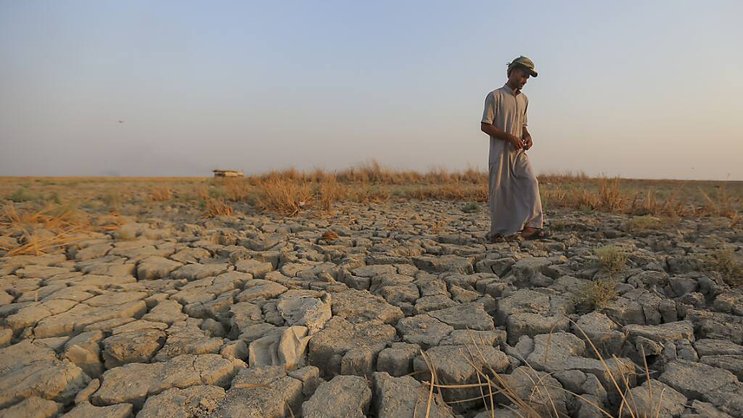 Avec des températures en hausse, l'Irak vient de traverser quatre années de sécheresse.