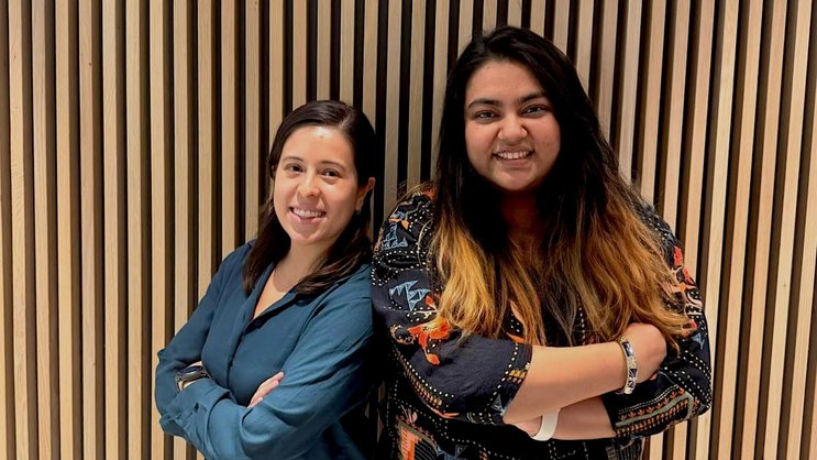 Les cofondatrices de Scholé AI: Paola Mejia et Vinitra Swamy, deux anciennes doctorantes de l'EPFL.