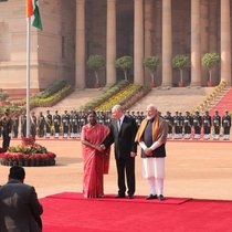 Vladimir Poutine a été reçu par le premier ministre indien Narendra Modi et la présidente Droupadi Murmu.
