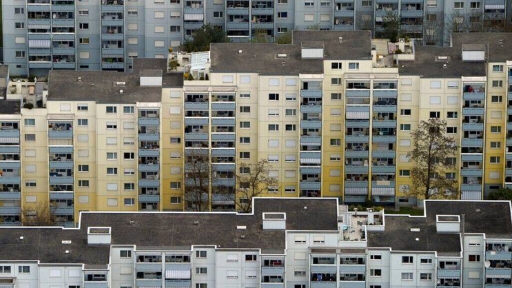Ventilés selon les régions, les loyers ont augmenté principalement dans le canton de Nidwald, aucune tendance claire ne se dégageant dans les villes (archives).