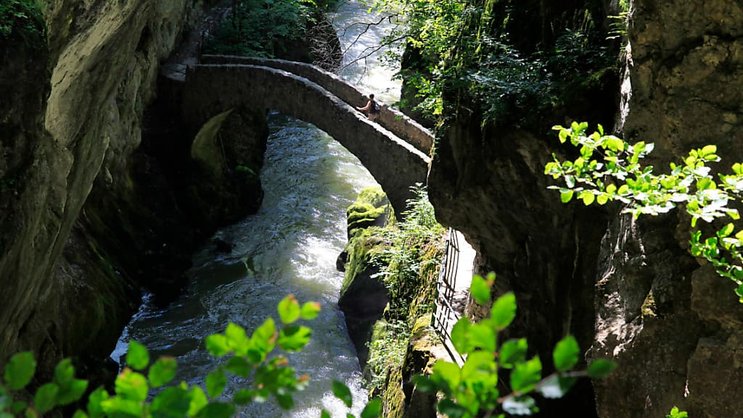 L’itinéraire principal dans les Gorges de l’Areuse sera fermé en aval du Saut-de.Brot pendant trois mois (archives).