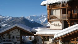 Le Chalet d’Adrien en hiver.