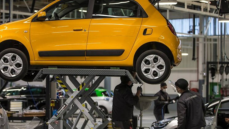 L'activité du secteur privé en France a connu une "forte contraction" en septembre, tant de l'activité manufacturière que de celle des services. (archives)