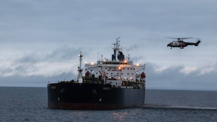 L'Eagle S, qui avait sectionné des câbles sous-marins, avait été arraisonné dans les eaux de la mer baltique par les autorités finlandaises, en décembre 2024. Il battait pavillon des îles cook.