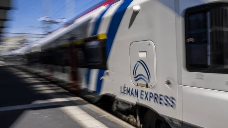 Inauguré il y a 5 ans et six mois le Léman Express est un succès ferroviaire transfrontalier (archives).
