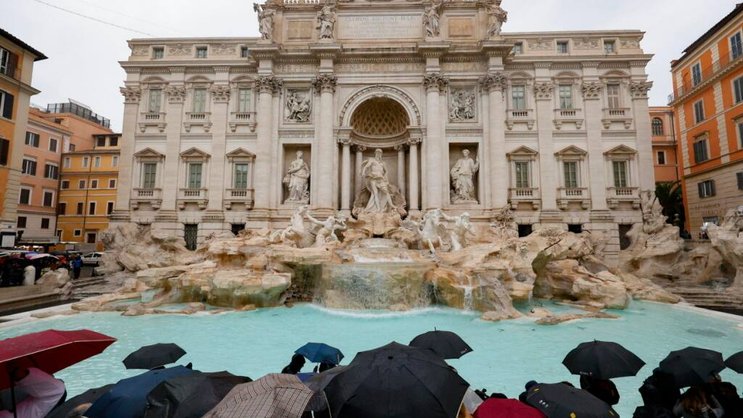 L'accès à la fontaine de Trevi à Rome va bientôt coûter deux euros pour les touristes (archives).