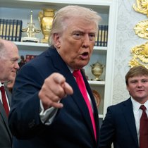Le président américain Donald Trump se rendra en Chine les 14 et 15 mai (archives).