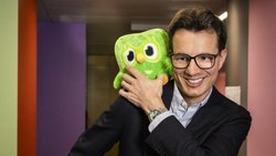 Fini de rire: le Duolingo de Severin Hacker ne rencontre pas actuellement un grand succès auprès des investisseurs.