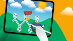 L’application de la start-up analyse l’écriture de l’écolier et propose des exercices ludiques.