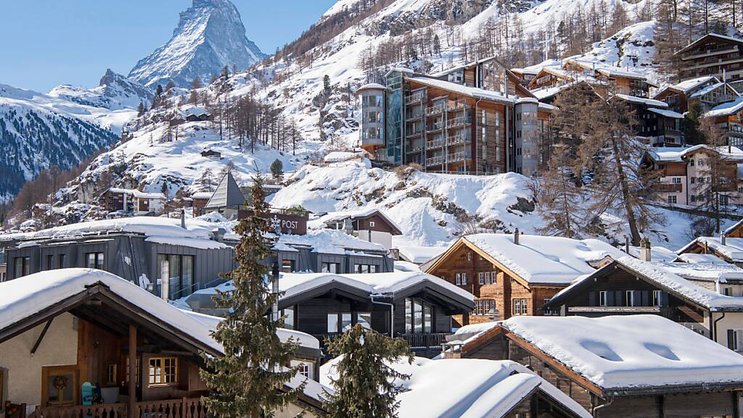 Les faibles taux de vacance dans les régions touristiques indiquent "une crise du logement alpin". Ici, Zermatt. (archive)