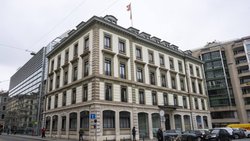 Le groupe genevois s'apprête à évacuer son emblématique siège de la Place des Alpes pour migrer vers Zoug en début d'année prochaine. (archive)