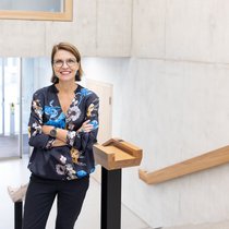 Nataly Viens Python revient sur ses premiers pas à la direction de la Haute école de santé de Fribourg.