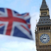 La croissance de l'économie britannique au deuxième trimestre a été revue à la baisse par l'Office national des statistiques (ONS), qui l'estime désormais à 0,2%, contre 0,3% précédemment. (archive)