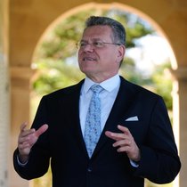 Le commissaire européen Maros Sefcovic souhaite une réforme de l'Organisation mondiale du commerce (OMC) qui réponde aux subventions industrielles de la Chine (archives).