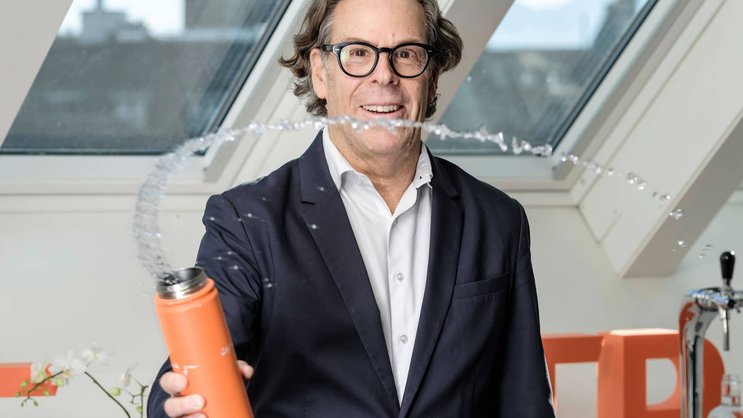 Mike Hecker, le fondateur de BE WTR, est aussi le cofondateur d’Eden Springs.