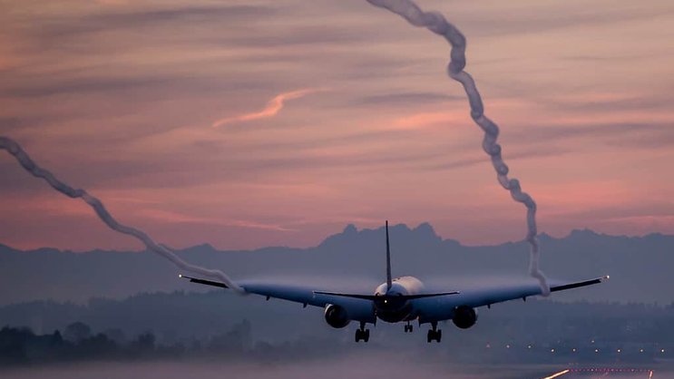 L'accord prévoit une part minimale de 1,2% de carburants de synthèse dans le kérosène fourni par les aéroports européens en 2030 (image d'illustration).