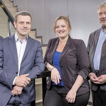 Les associés, de g. à d.: Eric Baeni, Olivier Cochard, Perrine Bruyas et Jean-Daniel Beuchat.