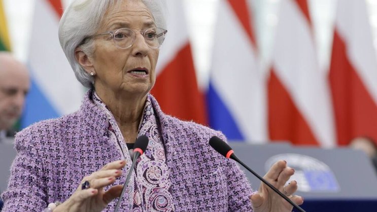 Christine Lagarde, présidente de la Banque centrale européenne (BCE). (archive)